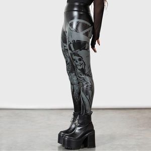 NWT Killstar Reaper Leggings Small